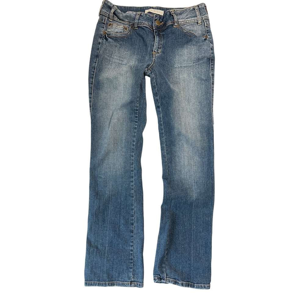 Mixit Womens Bootcut Jeans Size 12 Long Medium Wash Stretch Denim Soft